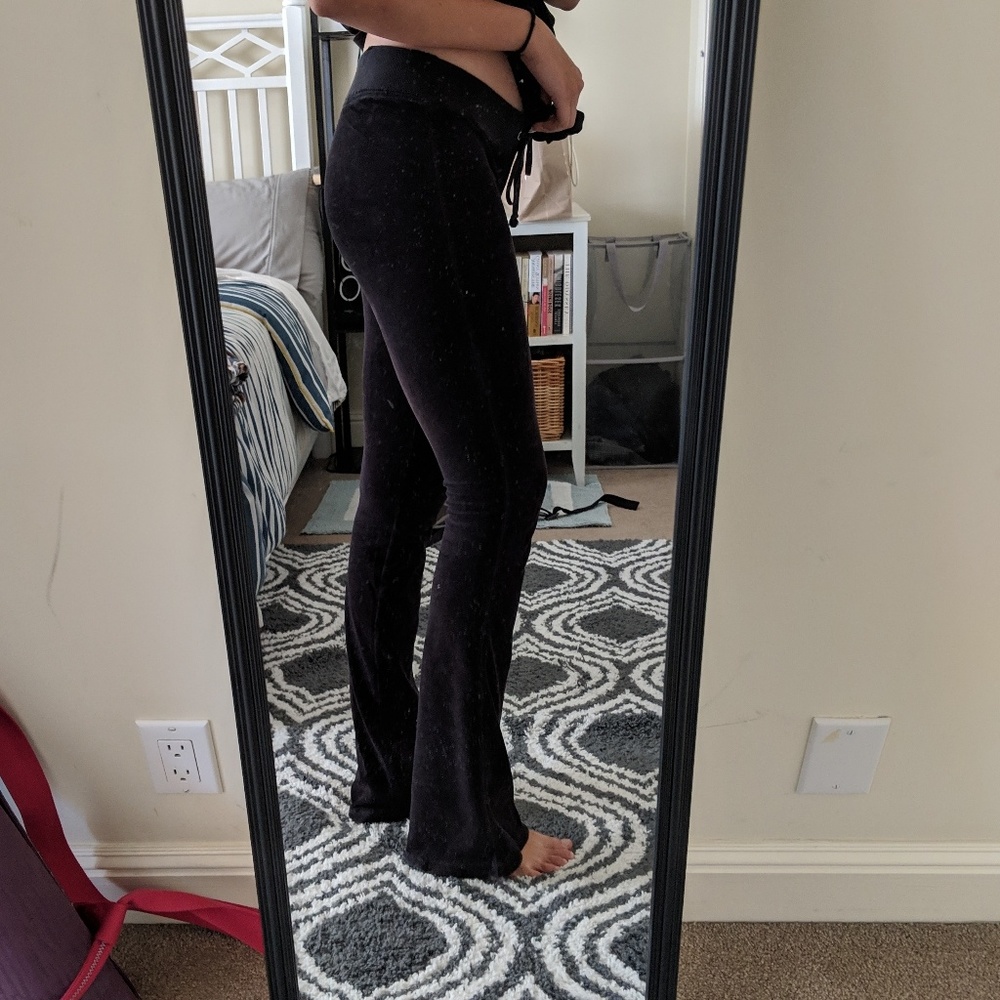 Juicy Couture velour flare sweatpants